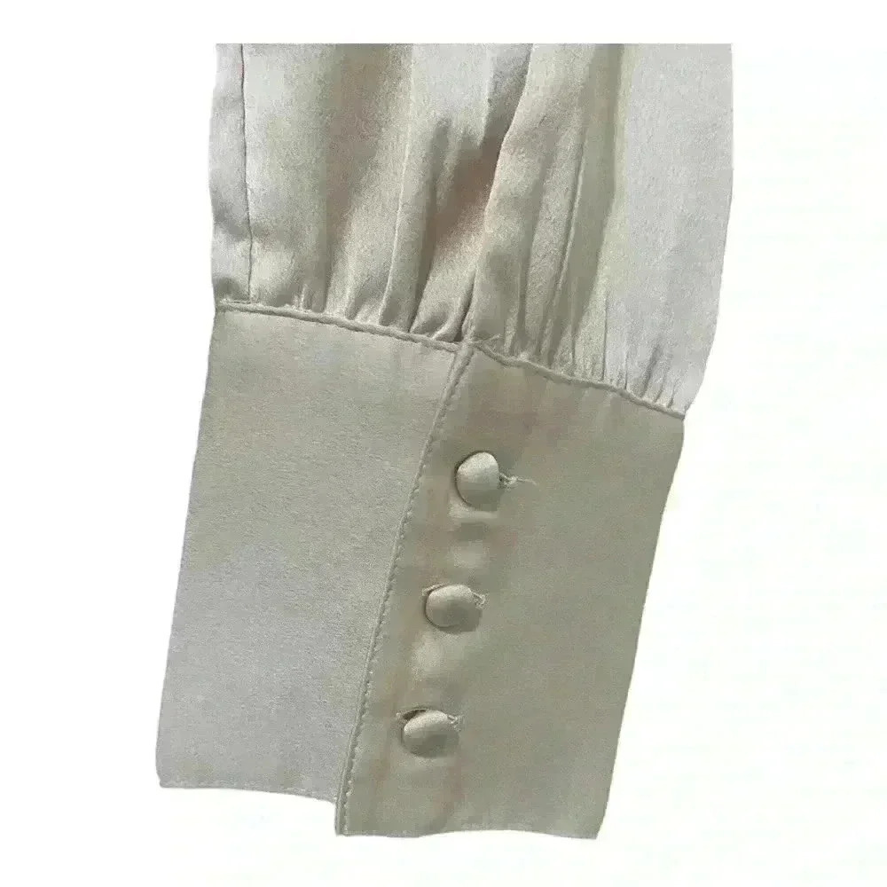 Ann Taylor Factory Women’s Popover Blouse - Picture 3 of 8